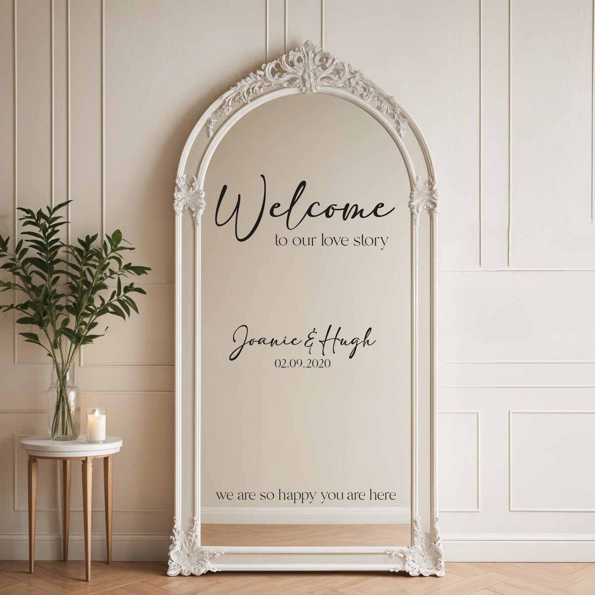 Wedding Welcome Signage