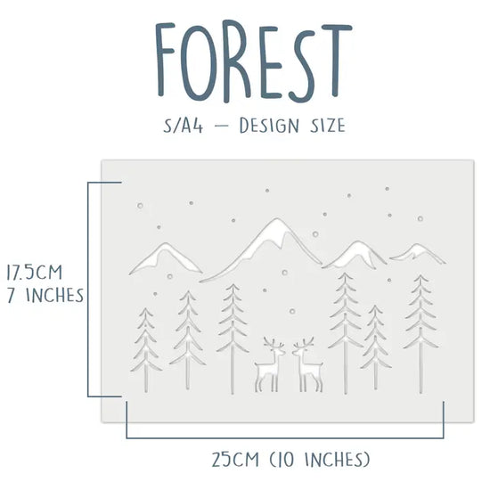 Christmas-Forest-Window-Snow-Spray-Stencil-Sample