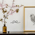 Coquette Bow Wall Sticker in Black