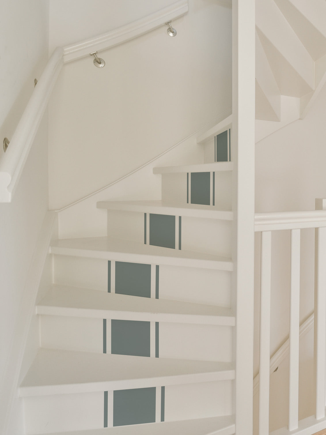 Joanie & Jeanie - Classic Stripe Stairs Stickers