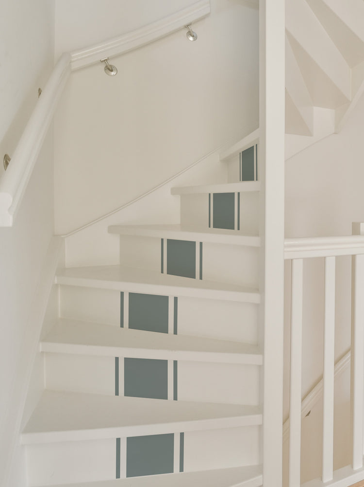 Joanie & Jeanie - Classic Stripe Stairs Stickers