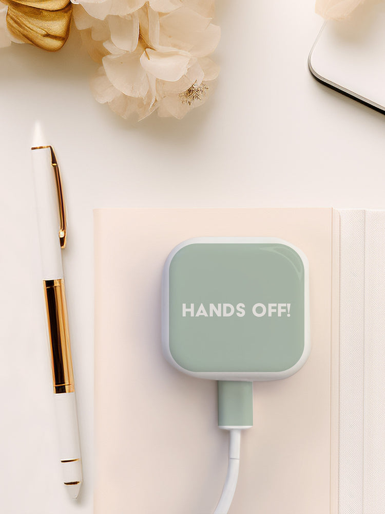 Joanie & Jeanie - Hands Off! Sticker in Mint