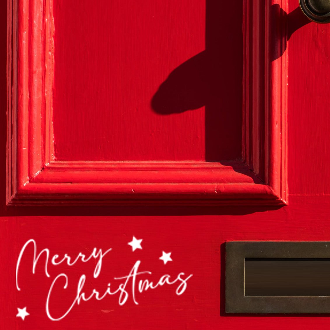 Joanie-&-Jeanie-Merry-Christmas-Door Sticker