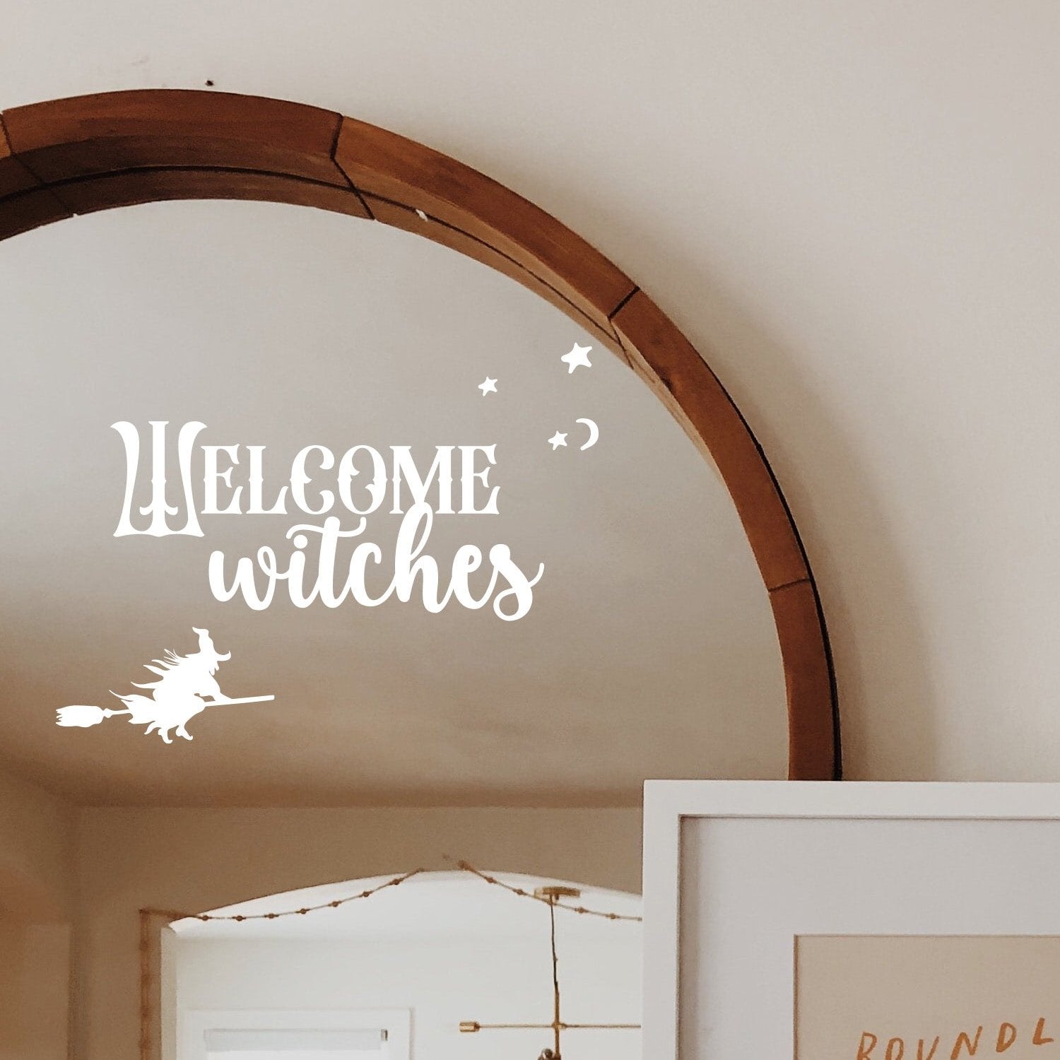 Joanie-&Jeanie-Welcome-Witches-Mirror-&-Door-Sticker