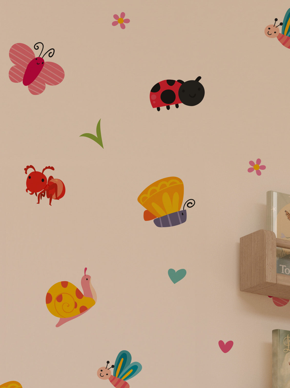 Mini Bug Wall Stickers
