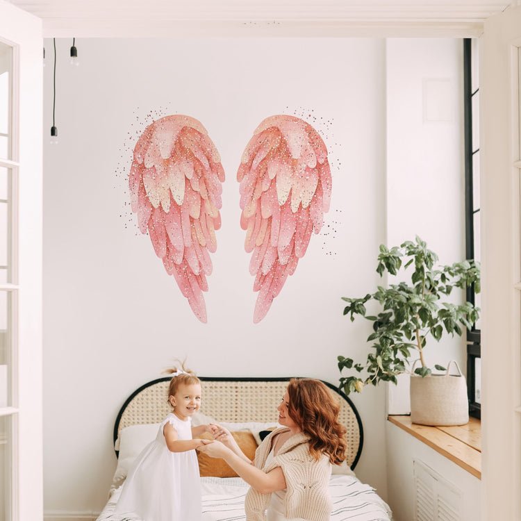 Pink Angel Wings