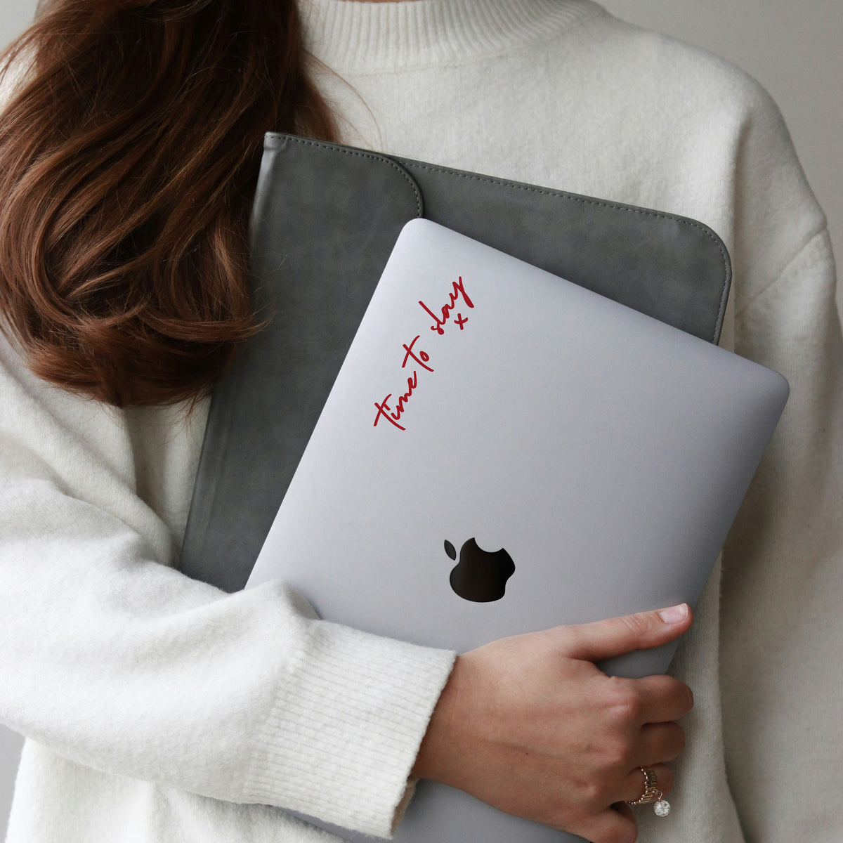 Time to Slay Laptop Sticker