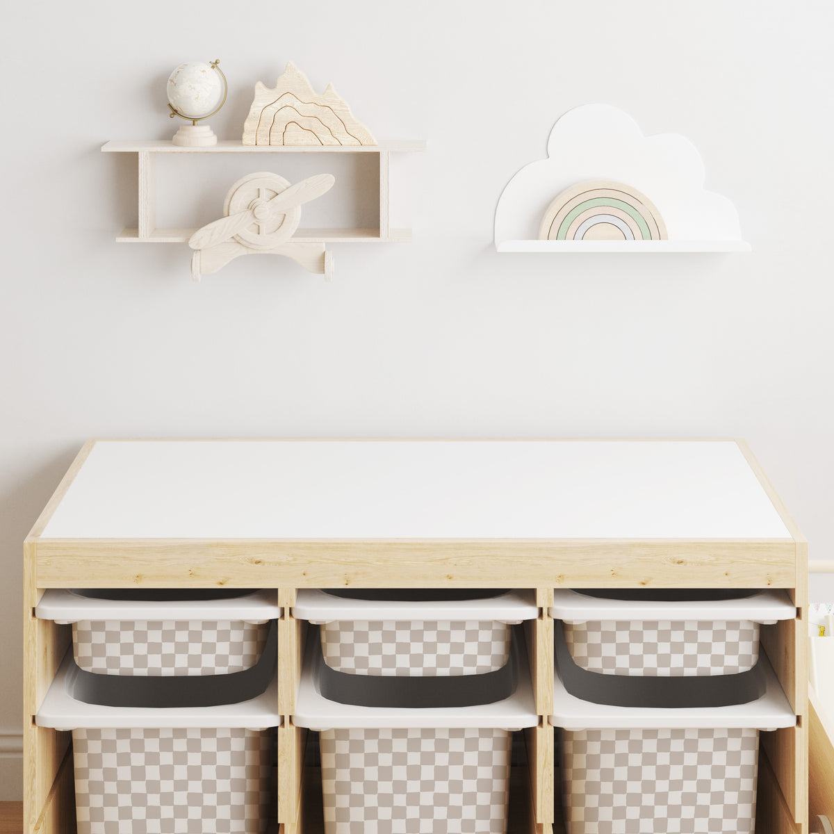 Ikea Trofast Check Stickers