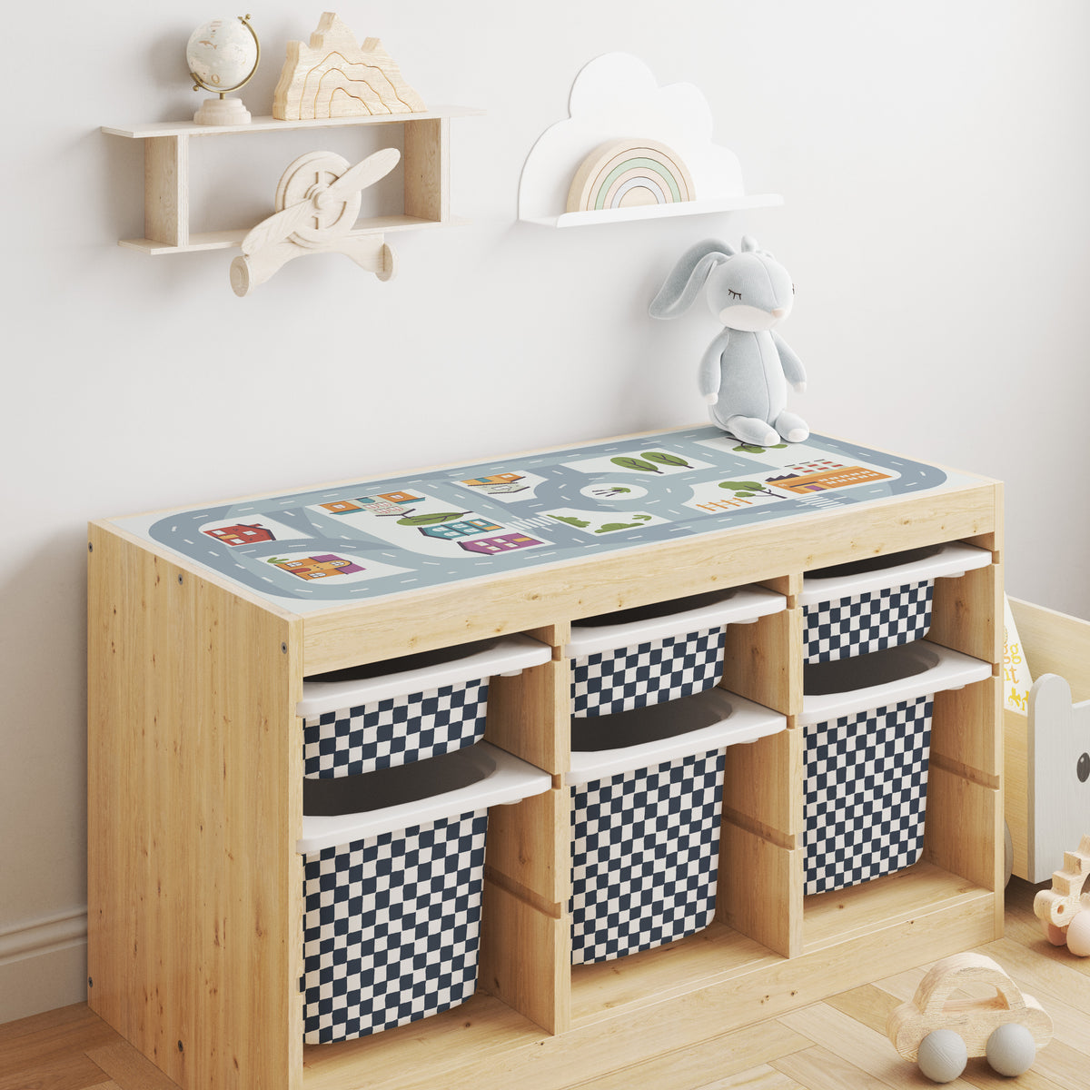 Ikea Trofast Check Stickers