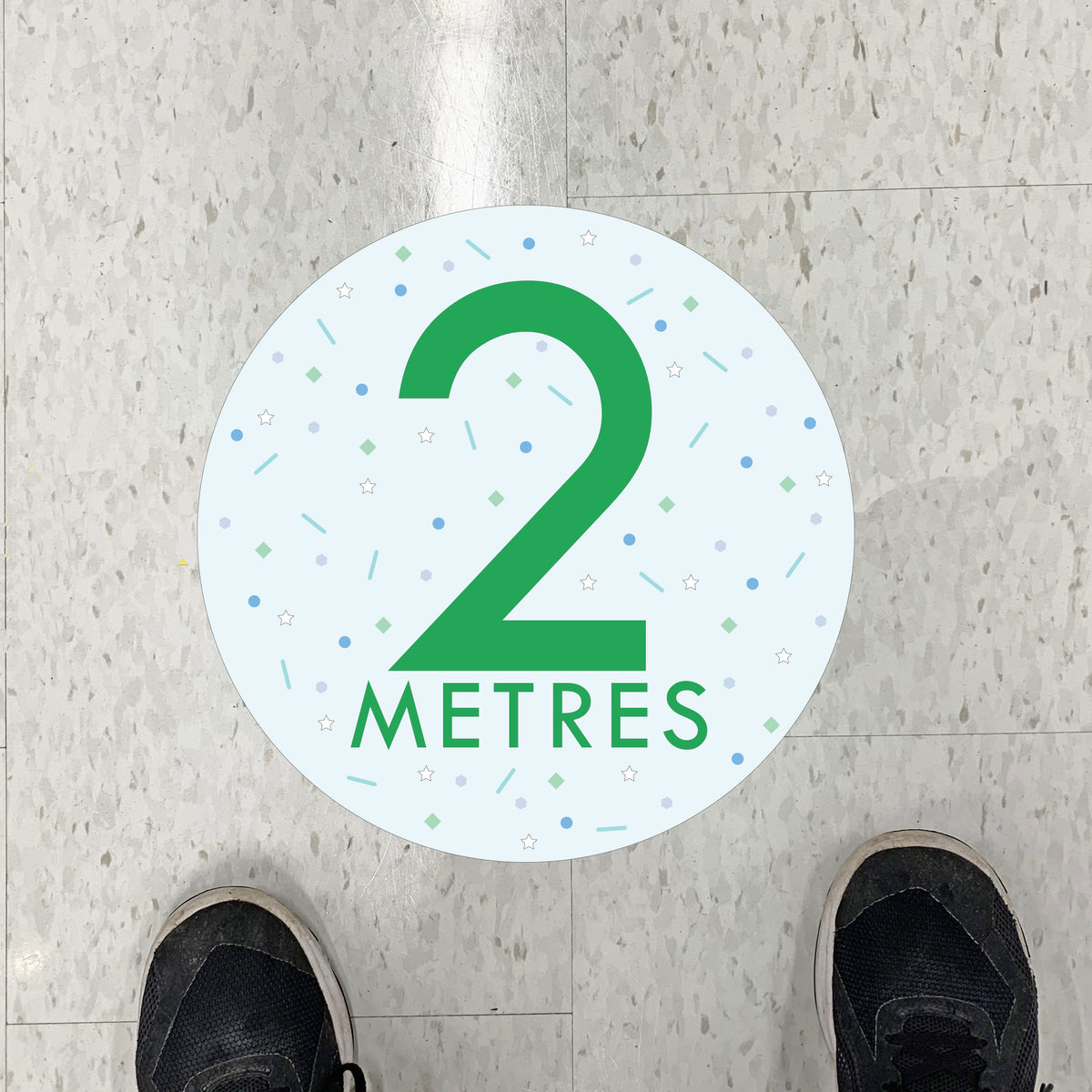 Scatter 2M Floor Graphics