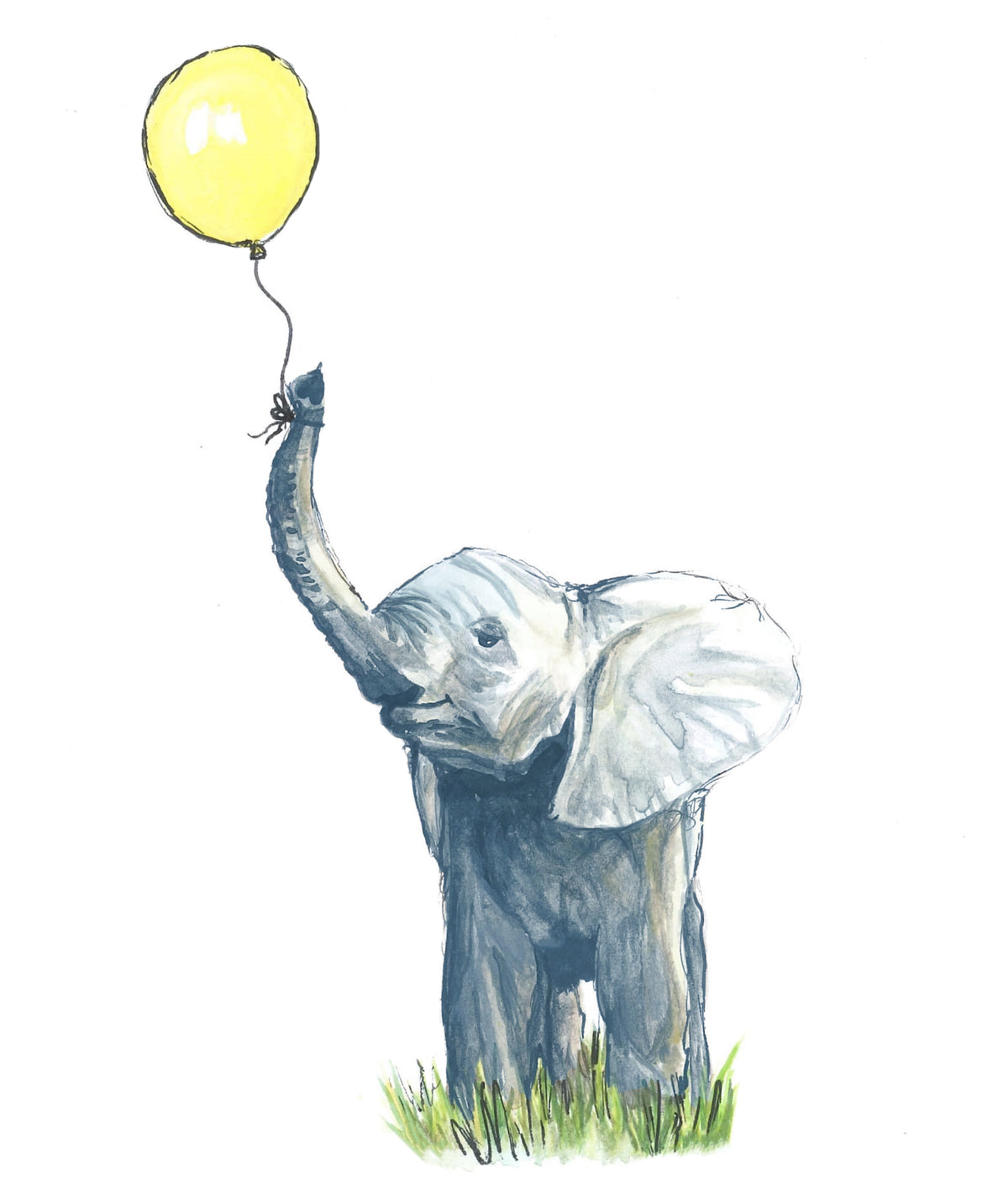 Elle Elephant Wall Sticker