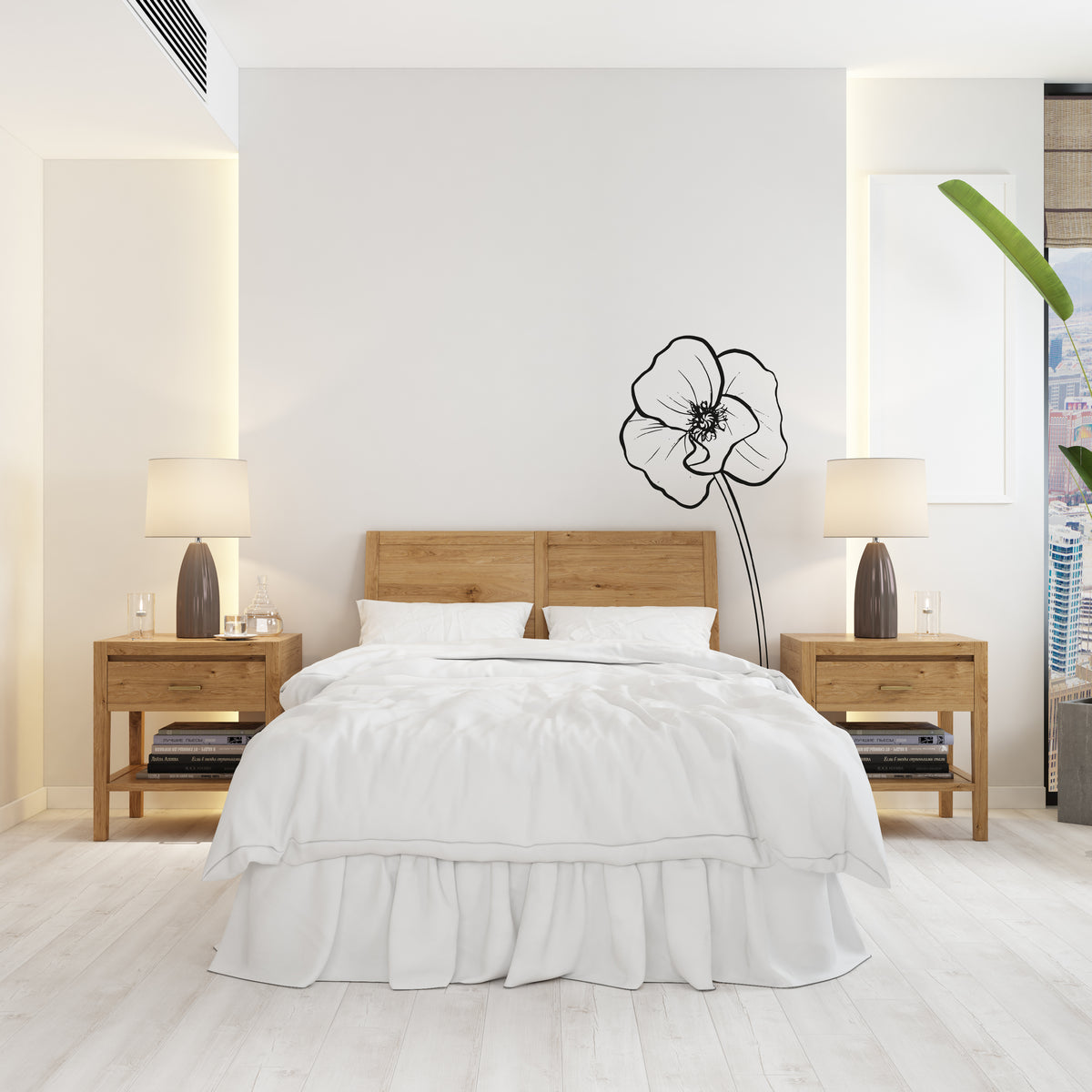 Birth Flower Wall Sticker