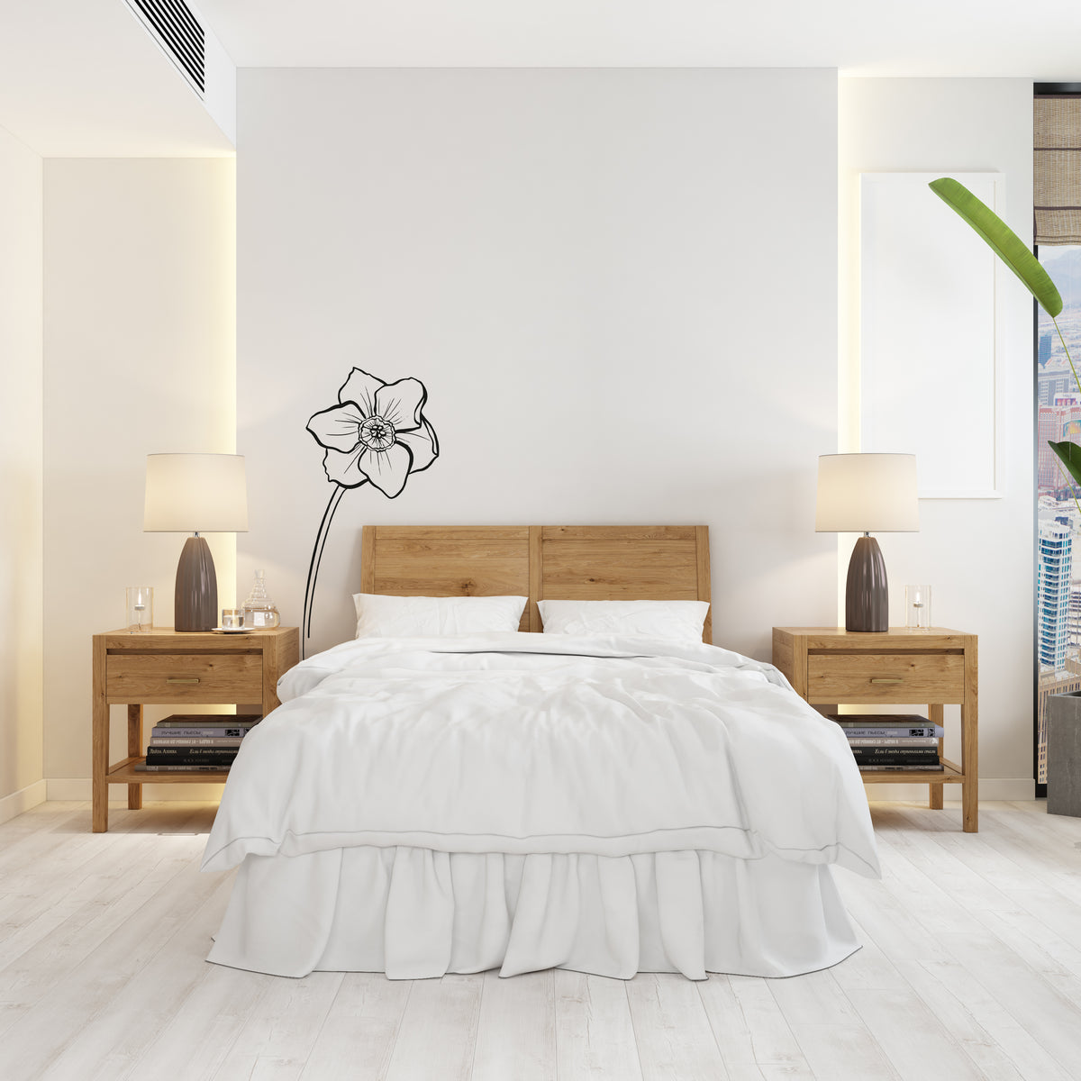Birth Flower Wall Sticker
