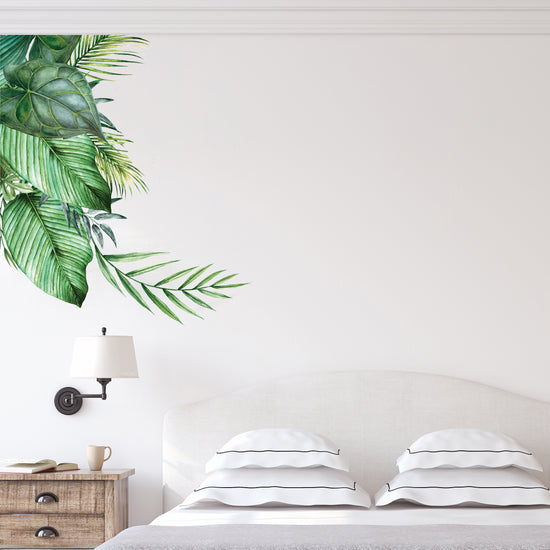 Tropical Leaves Wall Sticker set