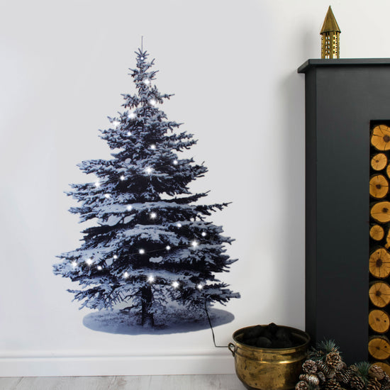 Scandi Christmas Tree Wall Sticker