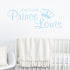 Personalised-our-little-prince-wall-sticker
