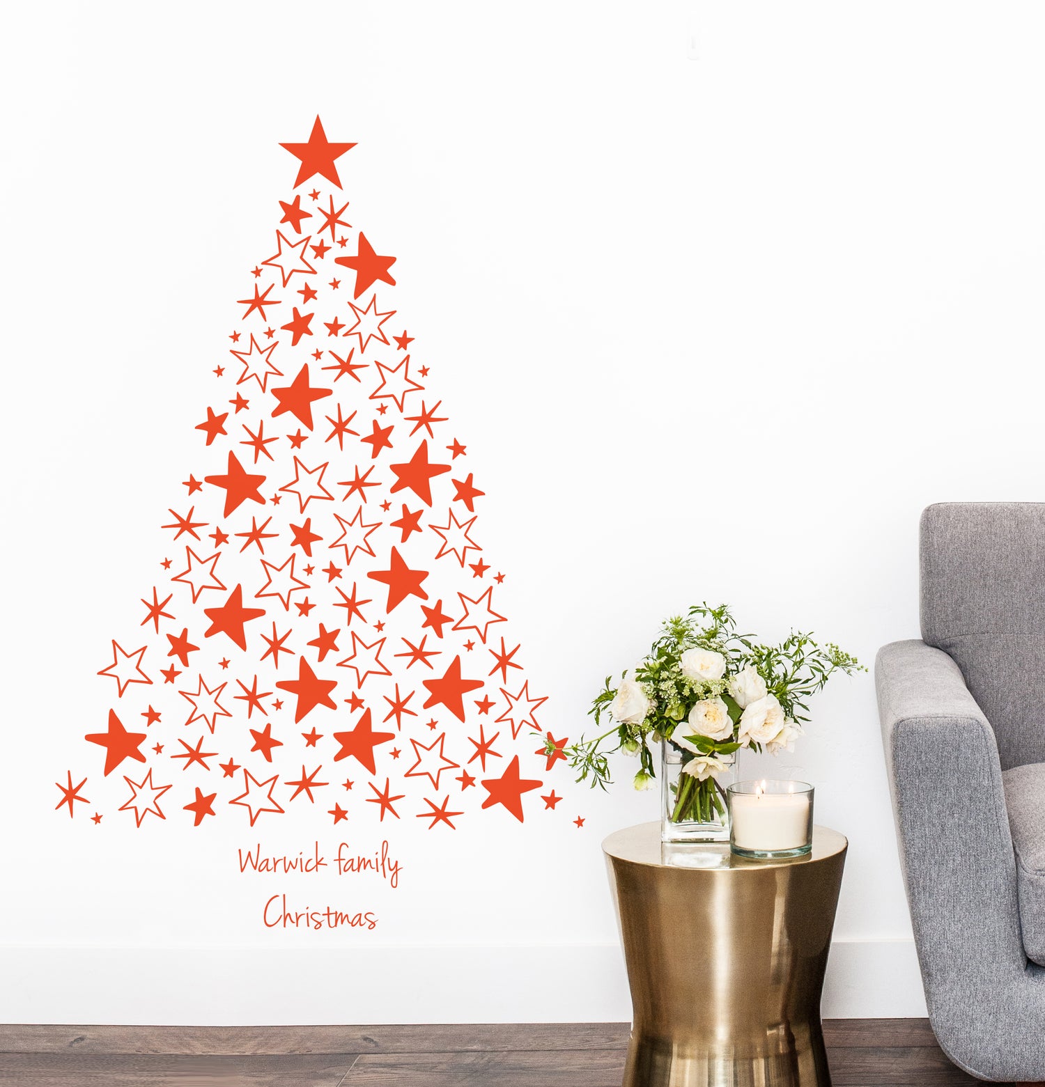 personalised-star-christmas-tree