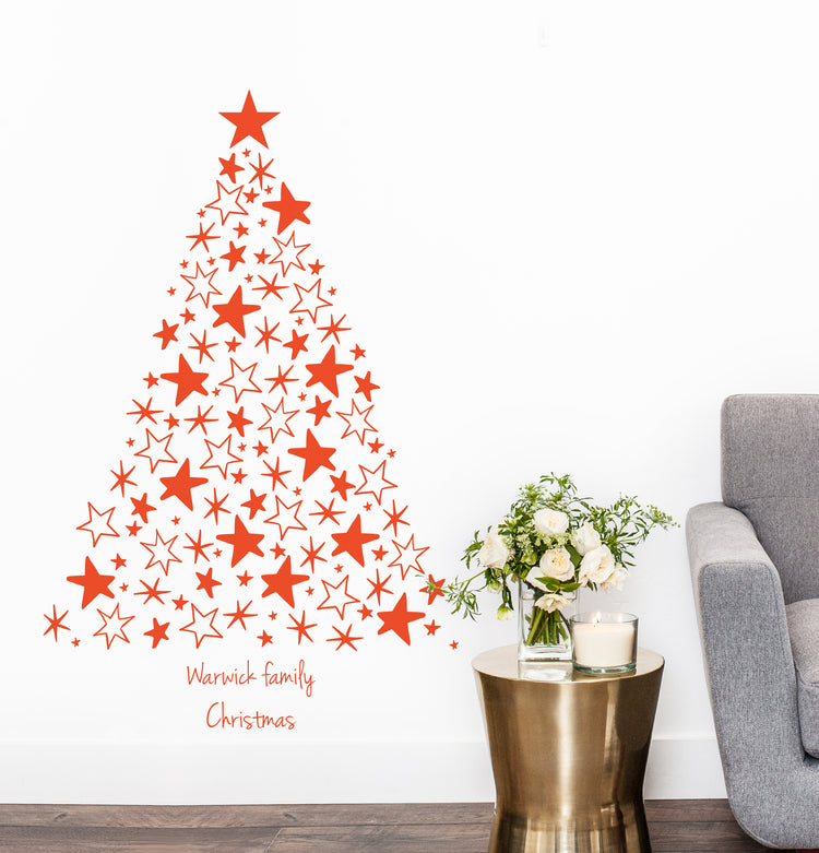 personalised-star-christmas-tree