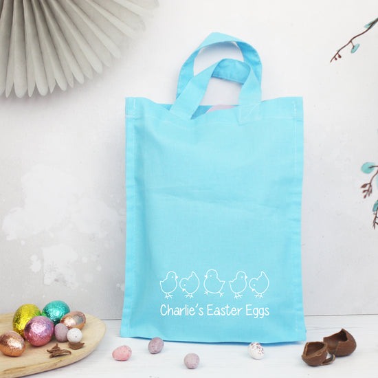 Personalised Mini Easter Chick Tote Bag