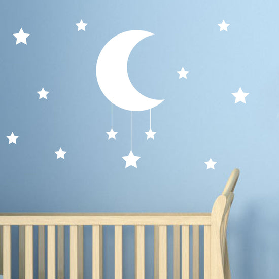 Moon and Stars Wall sticker