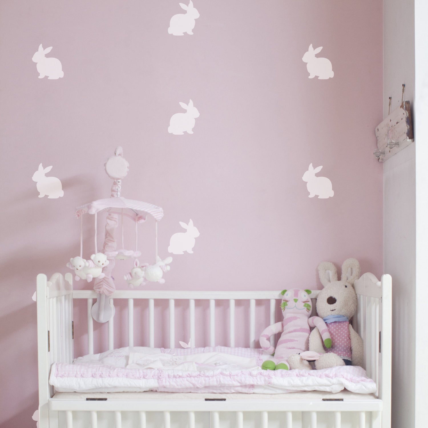 Bunny Rabbit Kids Bedroom Wall Stickers – Nutmeg Studio