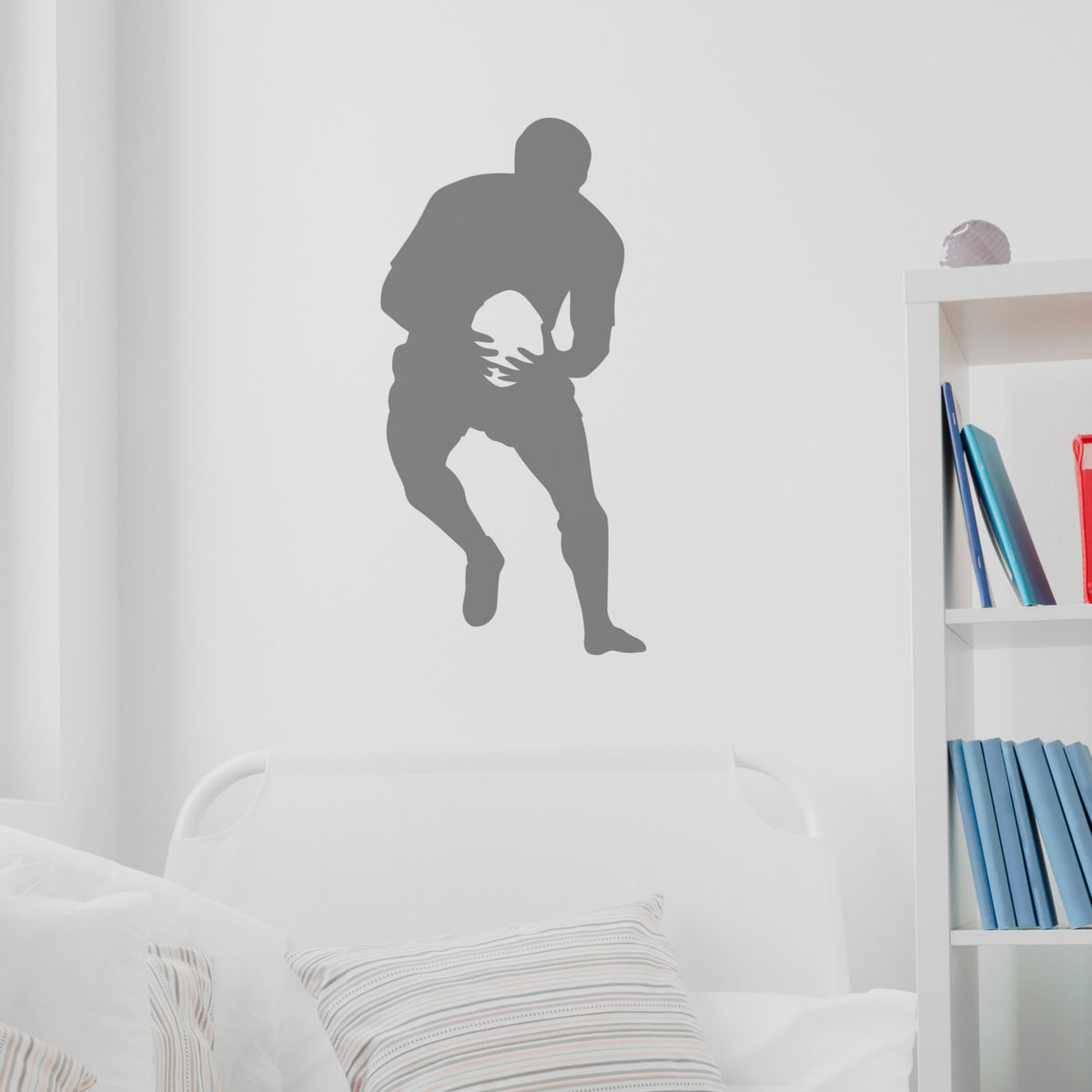 Rugby Silhouette Player Wall sticker