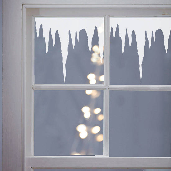 Icicles Window or Wall Stickers