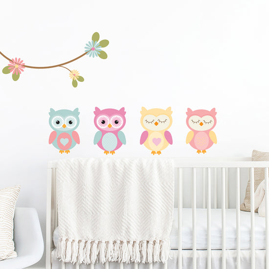 Set of Owls Wall Sticker