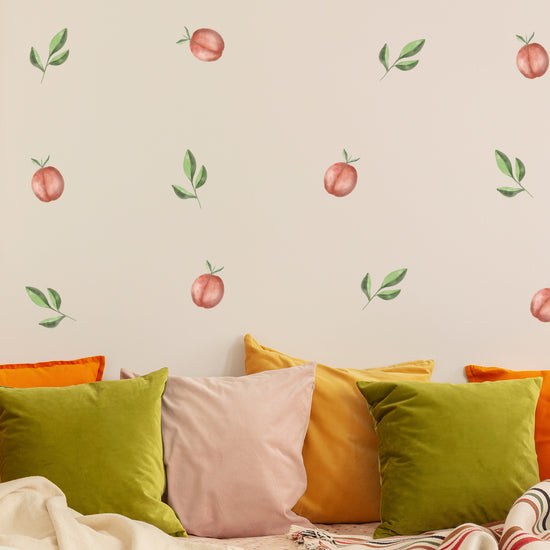 Peach Wall Stickers