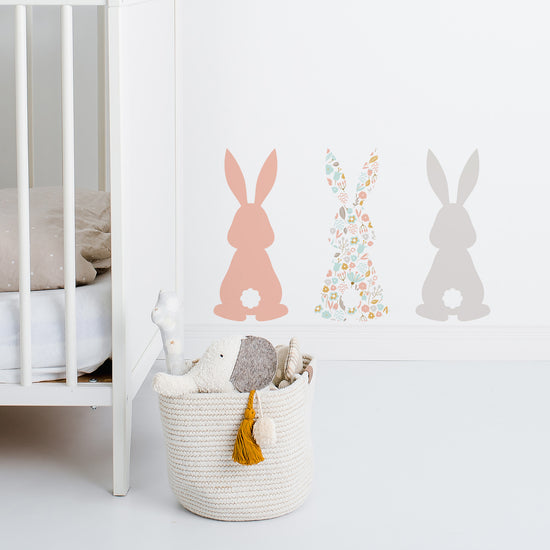 Set of 3 Bunny Wall Stickers