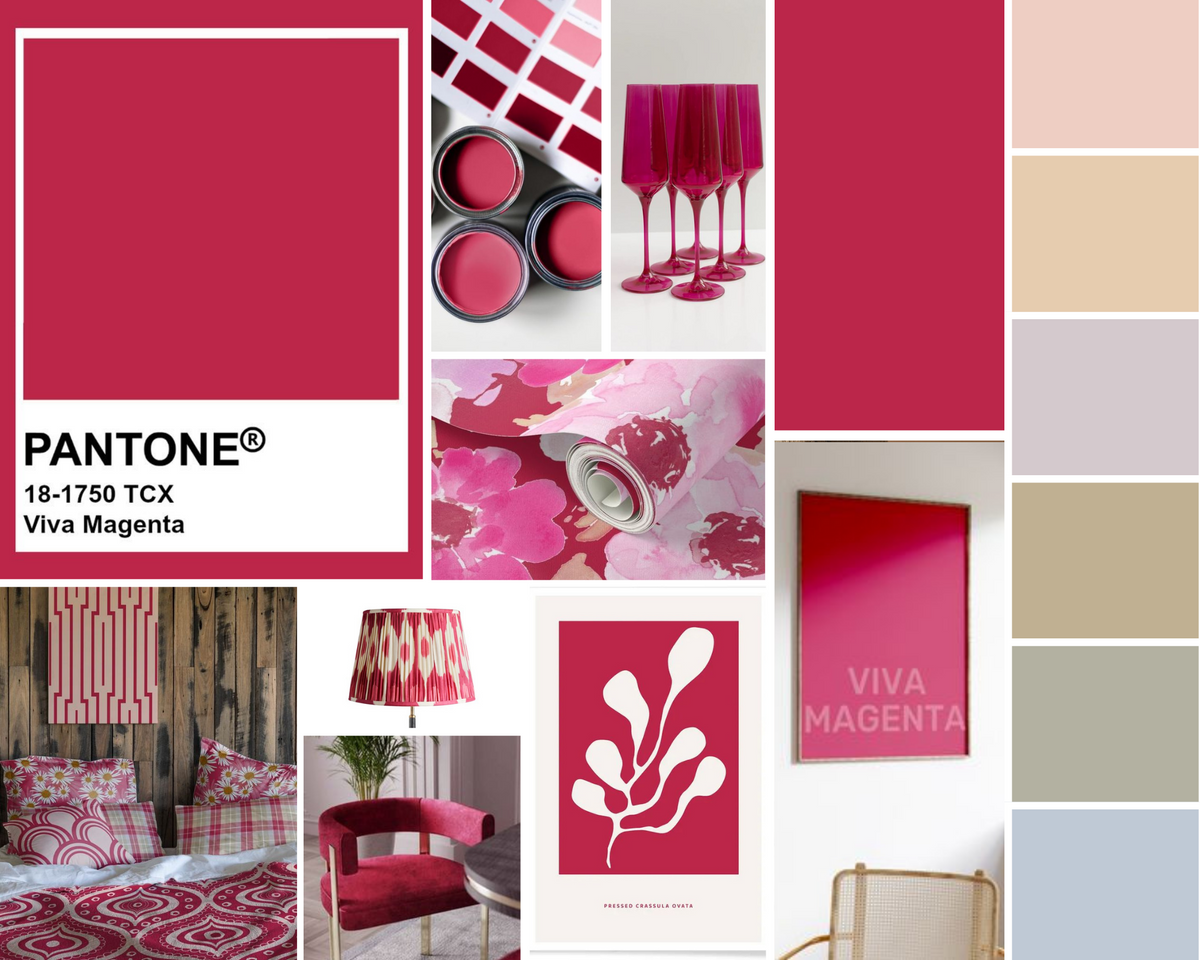 Pantone Colour of the Year 2023 - Viva Magenta