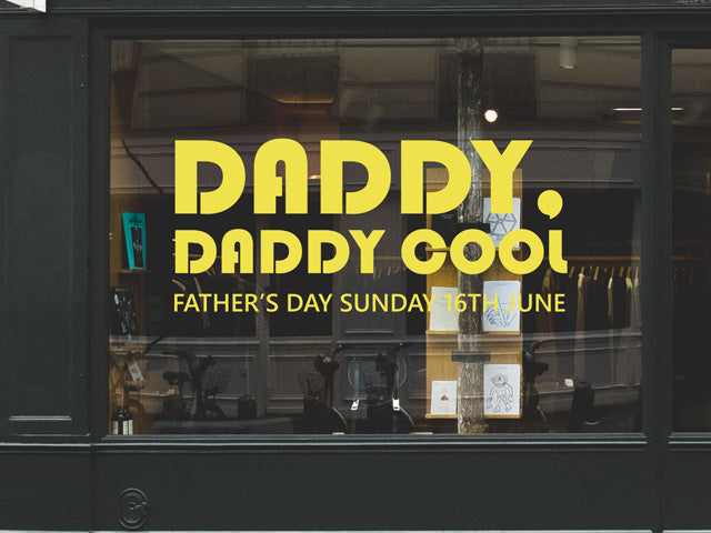 Fathers Day Retail Graphics