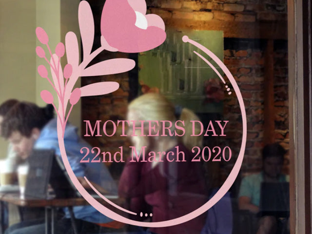 Mother's Day Retail Graphics