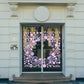 Spring Floral Border Retail Window Vinyl