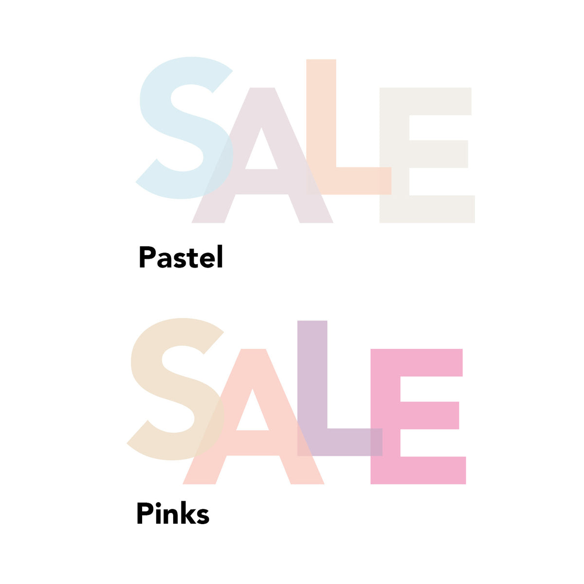 Bold Window SALE Display Decal