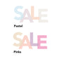 Bold Window SALE Display Decal