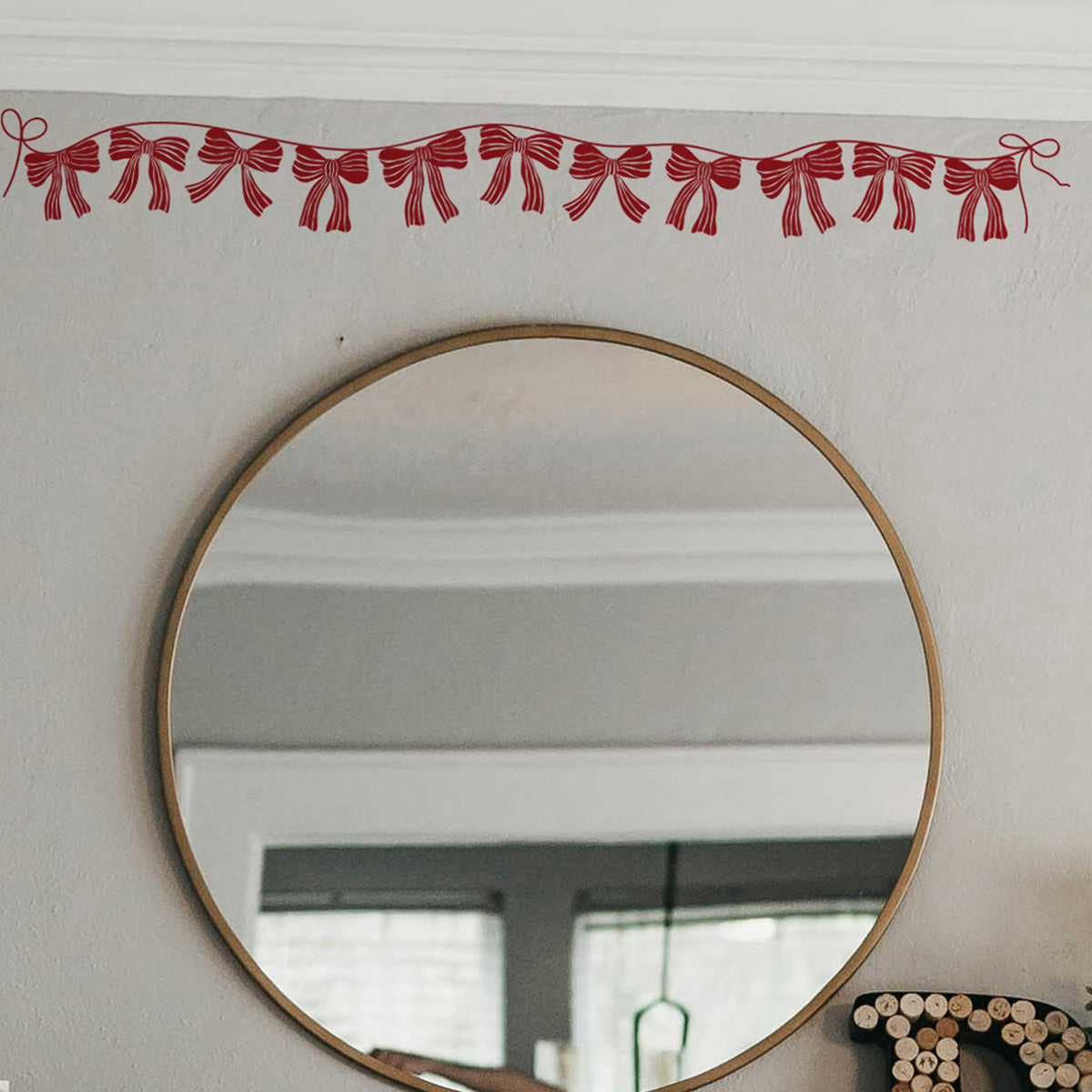Bow Bunting Wall Sticker