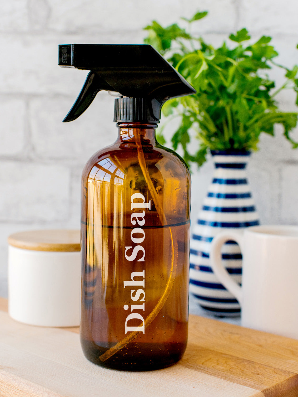 Classic Serif Personalised Vinyl Labels