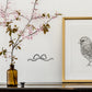 Coquette Bow Wall Sticker in Black
