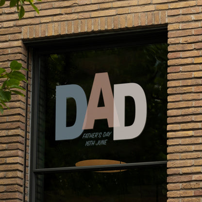 DAD Bold Block Letters Father&