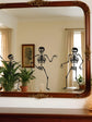 Joanie & Jeanie - Dancing Skeleton Wall Stickers