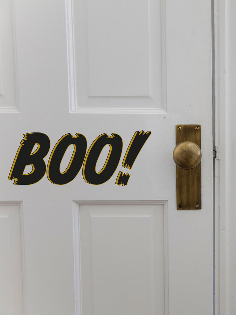 Joanie & Jeanie - Boo! Door Sticker