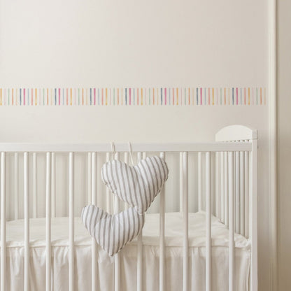 Joanie-&amp;-Jeanie - Candy-Stripe-Border-Sticker