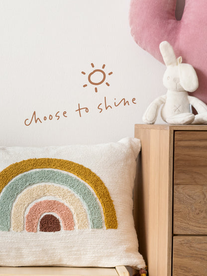 Joanie &amp; Jeanie - Choose_to_Shine_Wall_Decal