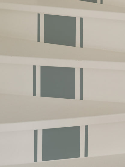 Joanie &amp; Jeanie - Classic Stripe Stairs Stickers Close Up