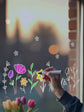 Joanie & Jeanie - Colour-in Spring Flower Window Stickers