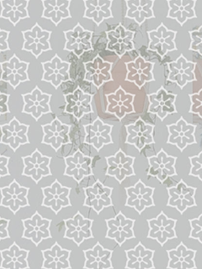 Joanie &amp; Jeanie - Flower Patterned Frosted Film Sample
