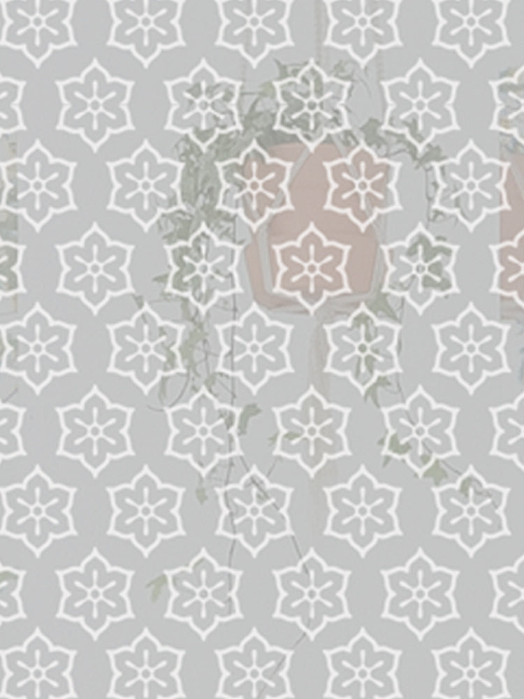 Joanie & Jeanie - Flower Patterned Frosted Film Sample