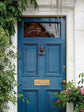 Joanie & Jeanie - Handwritten Script Door Number Sticker in White