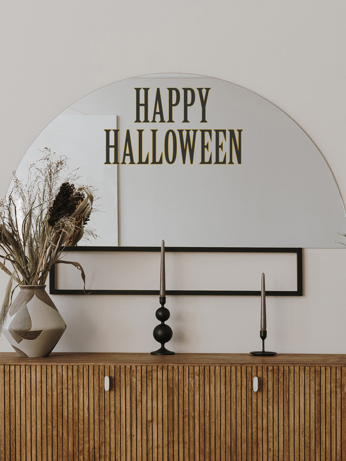 Joanie & Jeanie - Happy Halloween Mirror Stickers